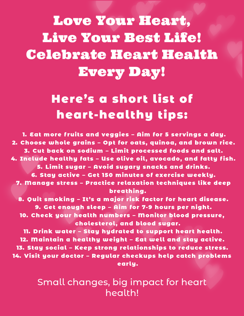 Heart Health Flyer